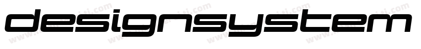designsystem 900i字体转换